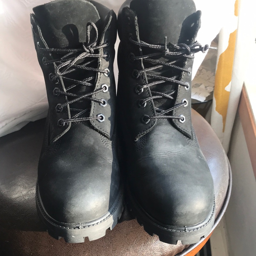 Timberland black boots